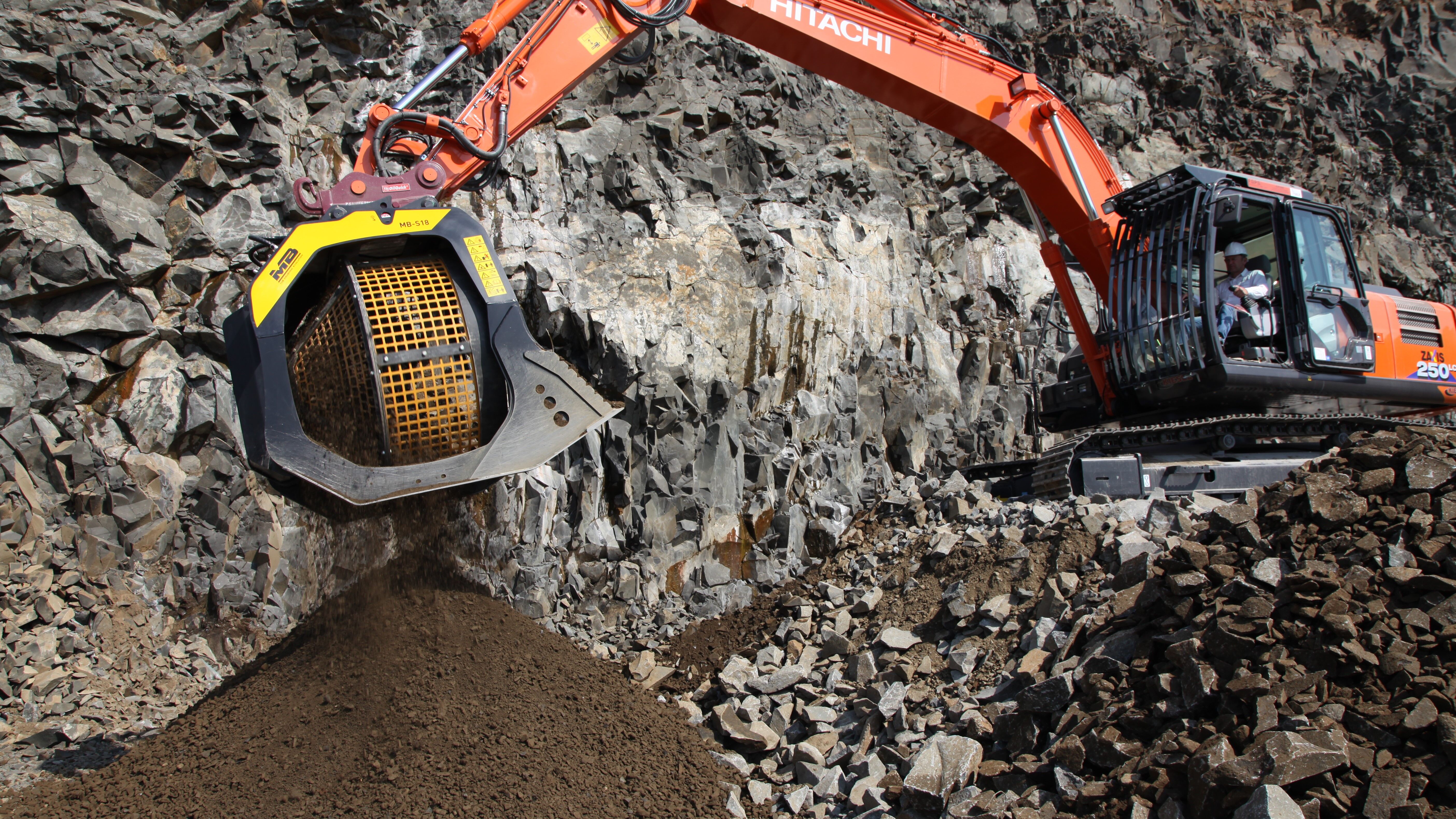 One of the buckets on the&nbsp;demo lineup&nbsp;is a crowd favorite, the&nbsp;BF90.3 crusher bucket.